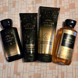 Bath & Body Works Into The Night Body Cream, Body Lotion, and Body Wash
